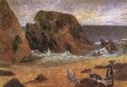 Paul Gauguin Seascape in brittany (mk07) oil painting reproduction